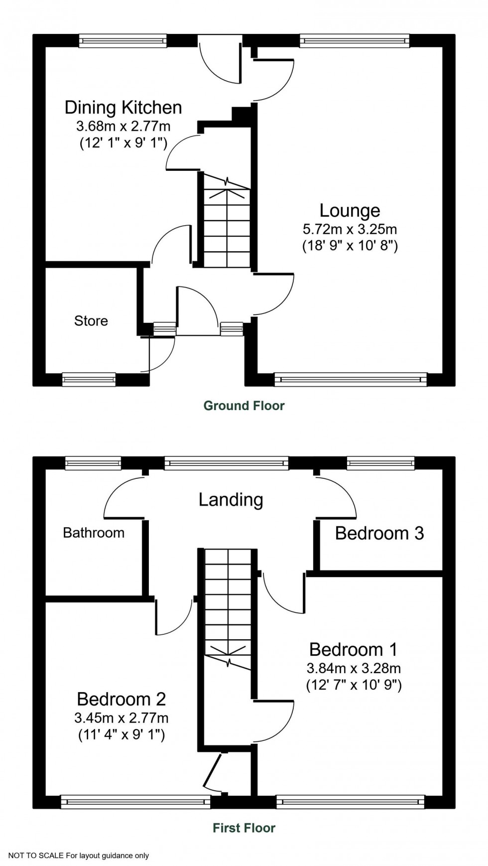 Floorplan for Boston Spa, Wickham Close, LS23 