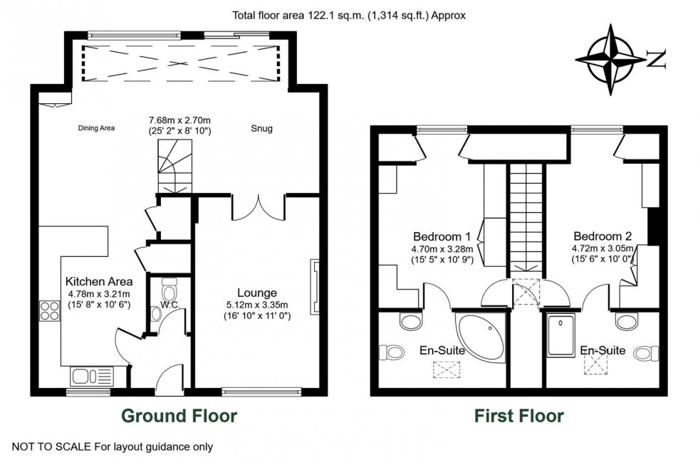 Floorplan for Saxton, Main Street, Tadcaster, LS24