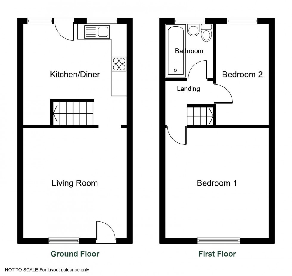 Floorplan for Barwick in Elmet, The Cross, Leeds, LS15 