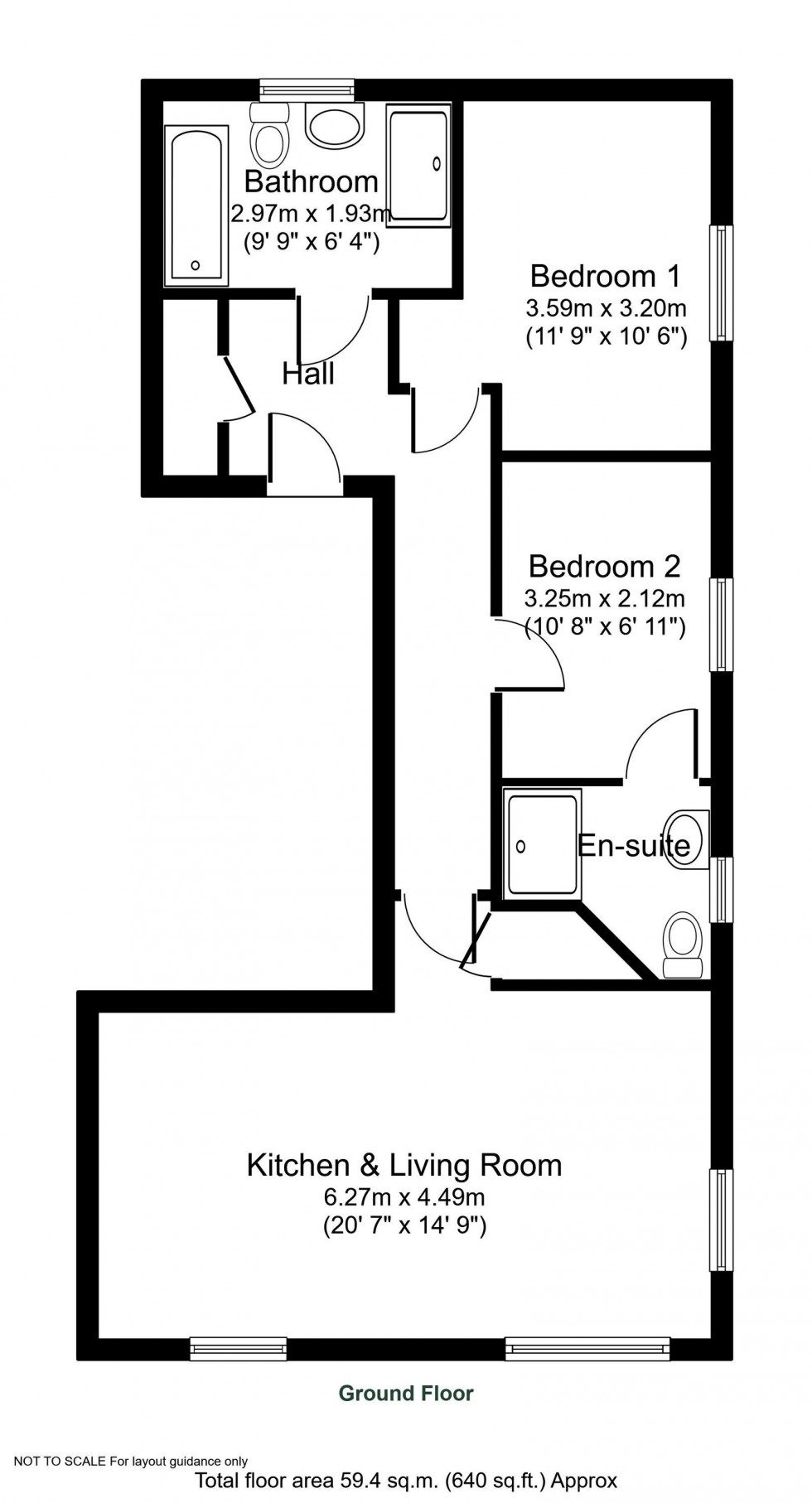 Floorplan for Wetherby, Montagu Crescent, LS22 6BE