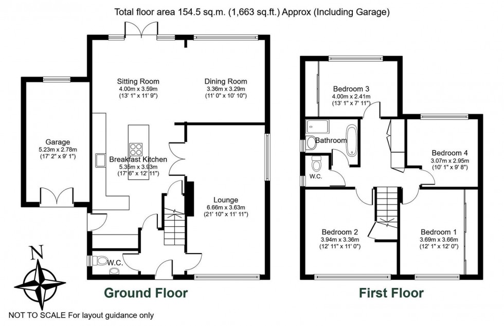 Floorplan for Boston Spa, Winnow Lane, LS23