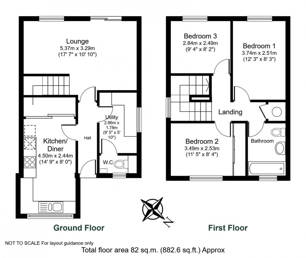 Floorplan for Wetherby, Lazenby Fold, LS22