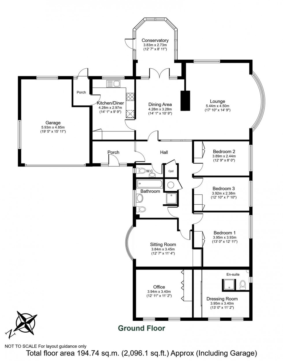 Floorplan for Wetherby, Wentworth Gate, LS22