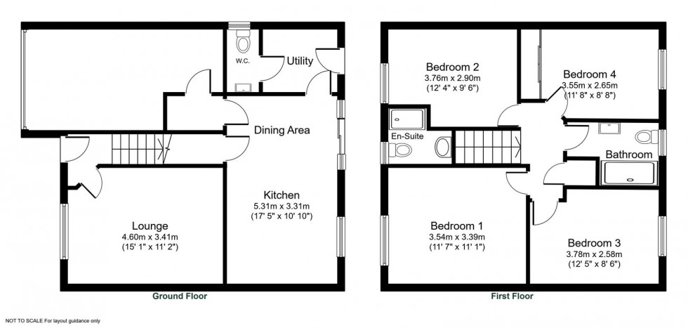 Floorplan for Sherburn in Elmet, Bramley Park Avenue, LS25