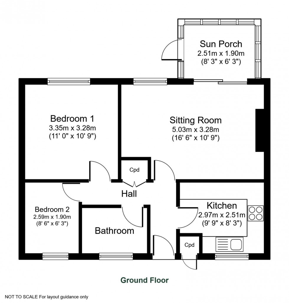 Floorplan for Kings Meadow Drive, Wetherby, LS22 7FS