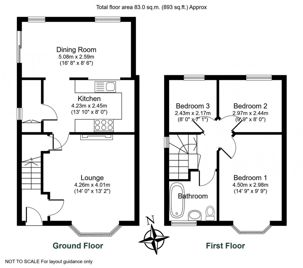 Floorplan for Wetherby, Foxhill, LS22 