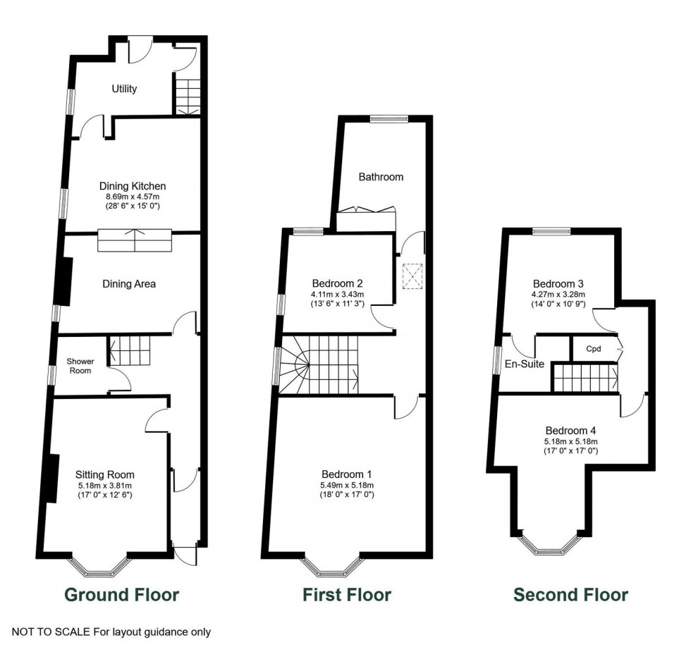 Floorplan for Boston Spa, Pine Tree Avenue, LS23