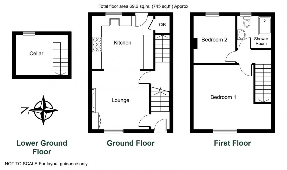 Floorplan for Clifford, Albion Street, LS23 6HY 