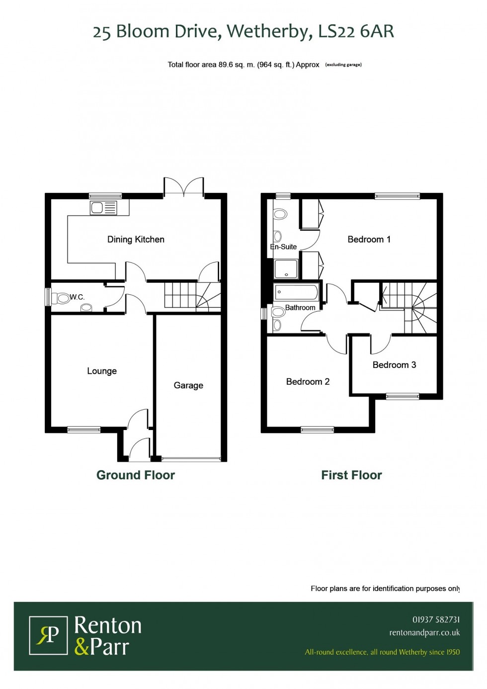 Floorplan for Bloom Drive, Wetherby, LS22
