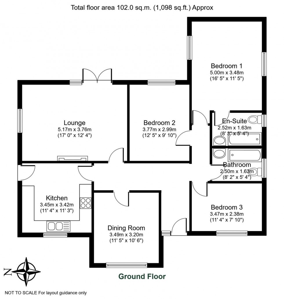 Floorplan for Wetherby, Farndale Close, LS22