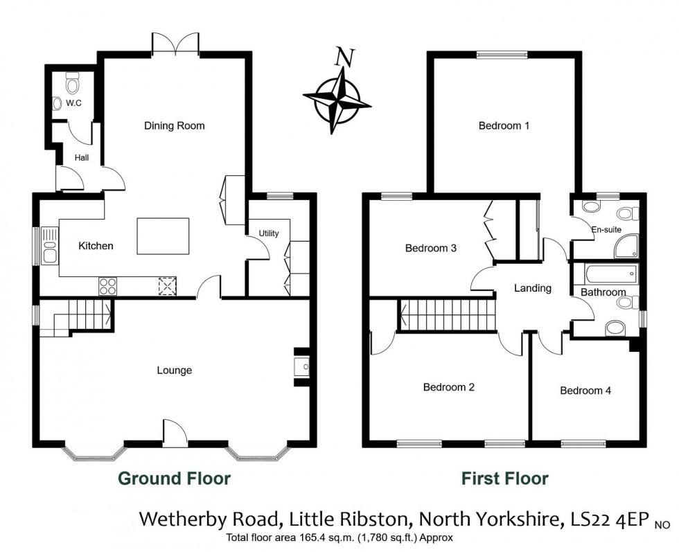 Floorplan for Little Ribston, Wetherby Road, Wetherby, LS22