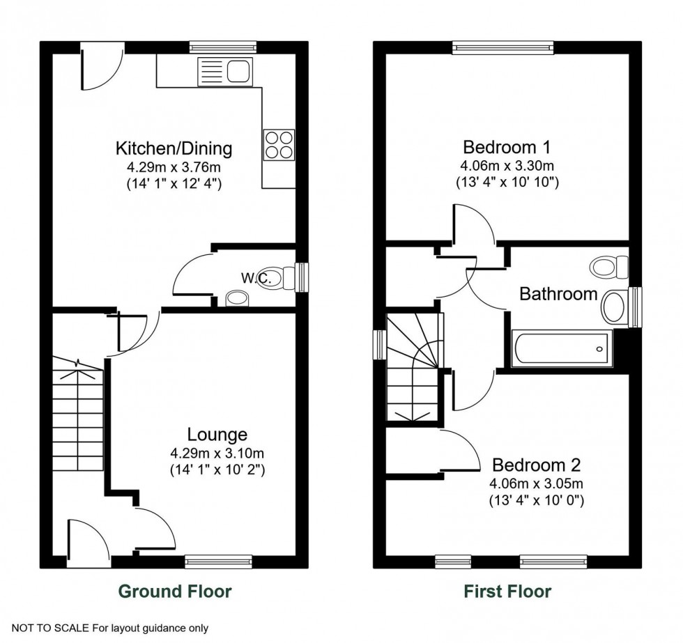 Floorplan for Collingham, Johnson Crescent, LS22 