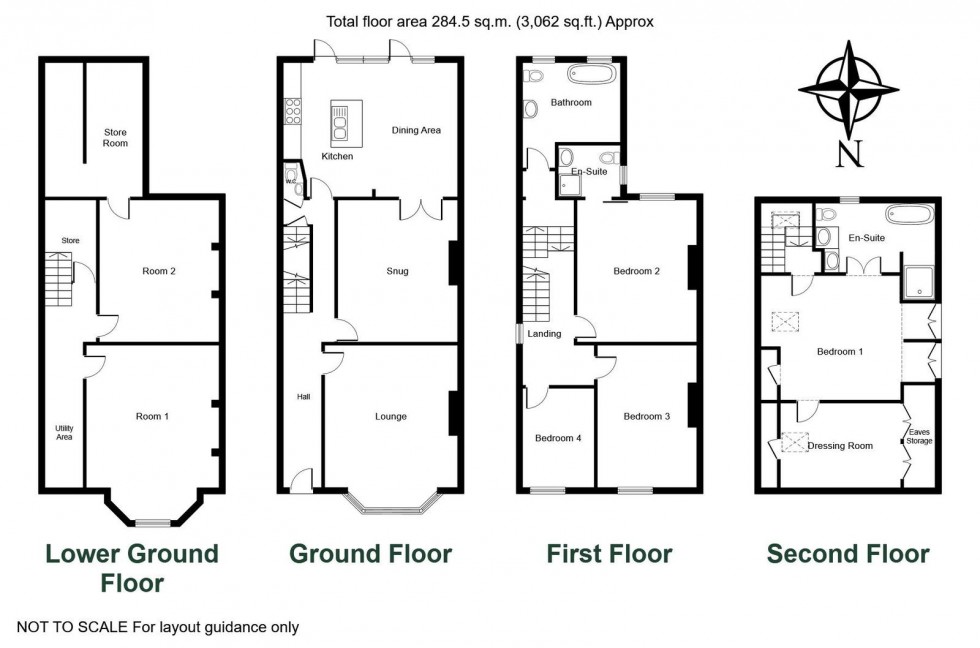 Floorplan for Boston Spa, High Street, LS23