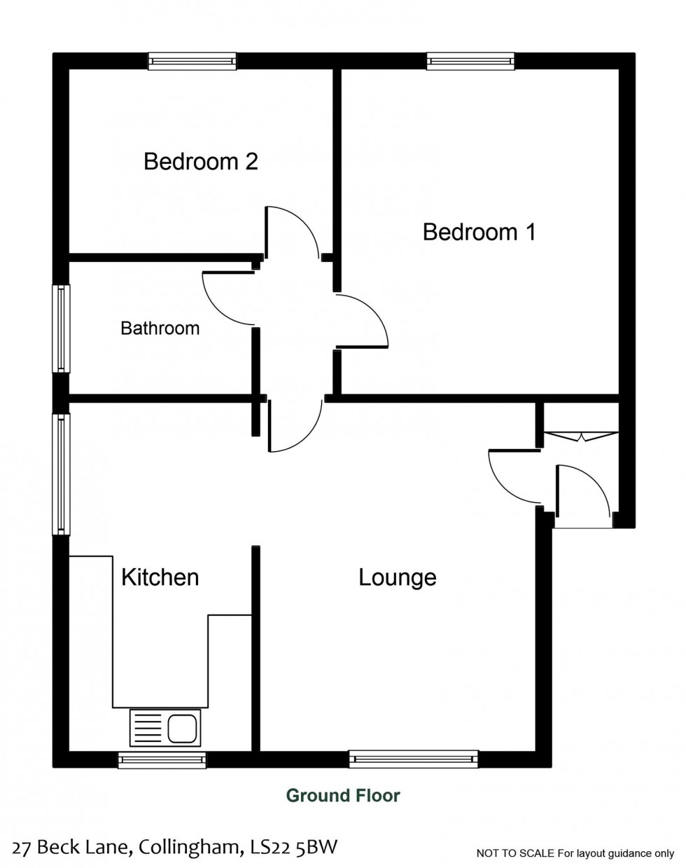 Floorplan for Collingham, Beck Lane, Wetherby, LS22 