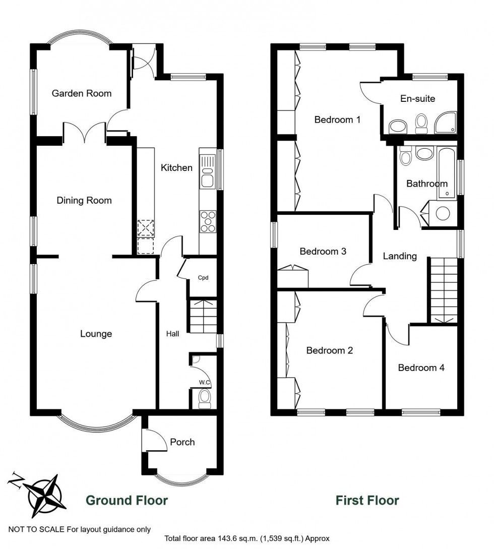 Floorplan for Spofforth, Castle Ings, HG3 1BZ