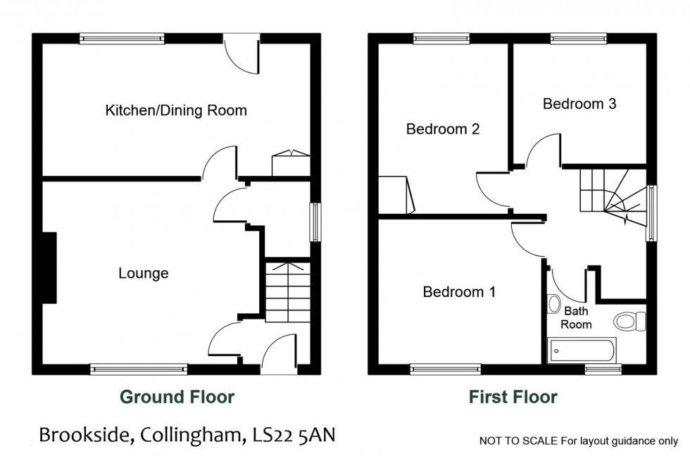 Floorplan for Collingham, Brookside, LS22