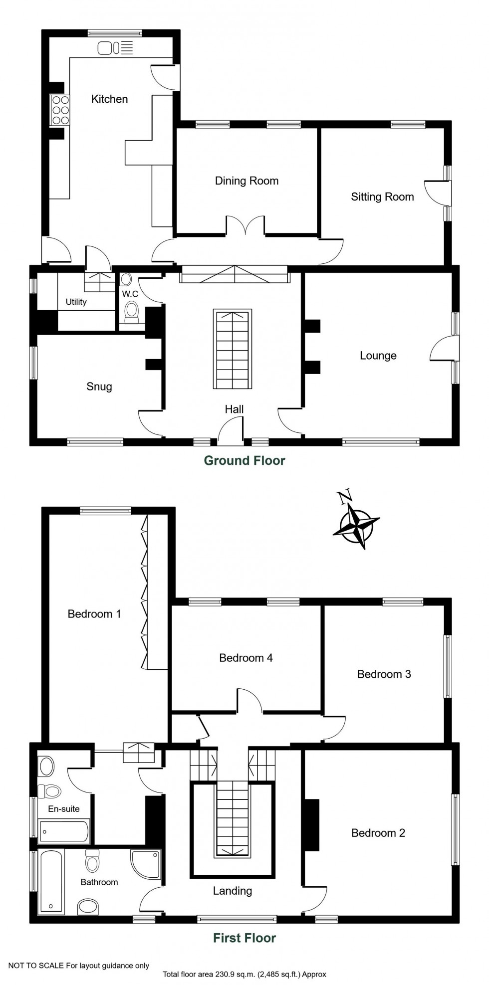 Floorplan for Linton, Northgate Lane, LS22