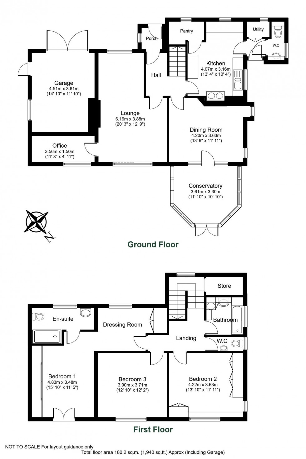 Floorplan for Spofforth Hill, Wetherby, LS22 6SF