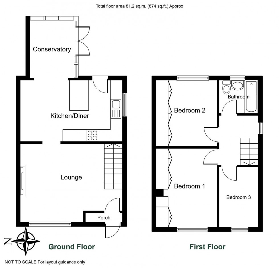 Floorplan for Wetherby, Glenfield Avenue, LS22 