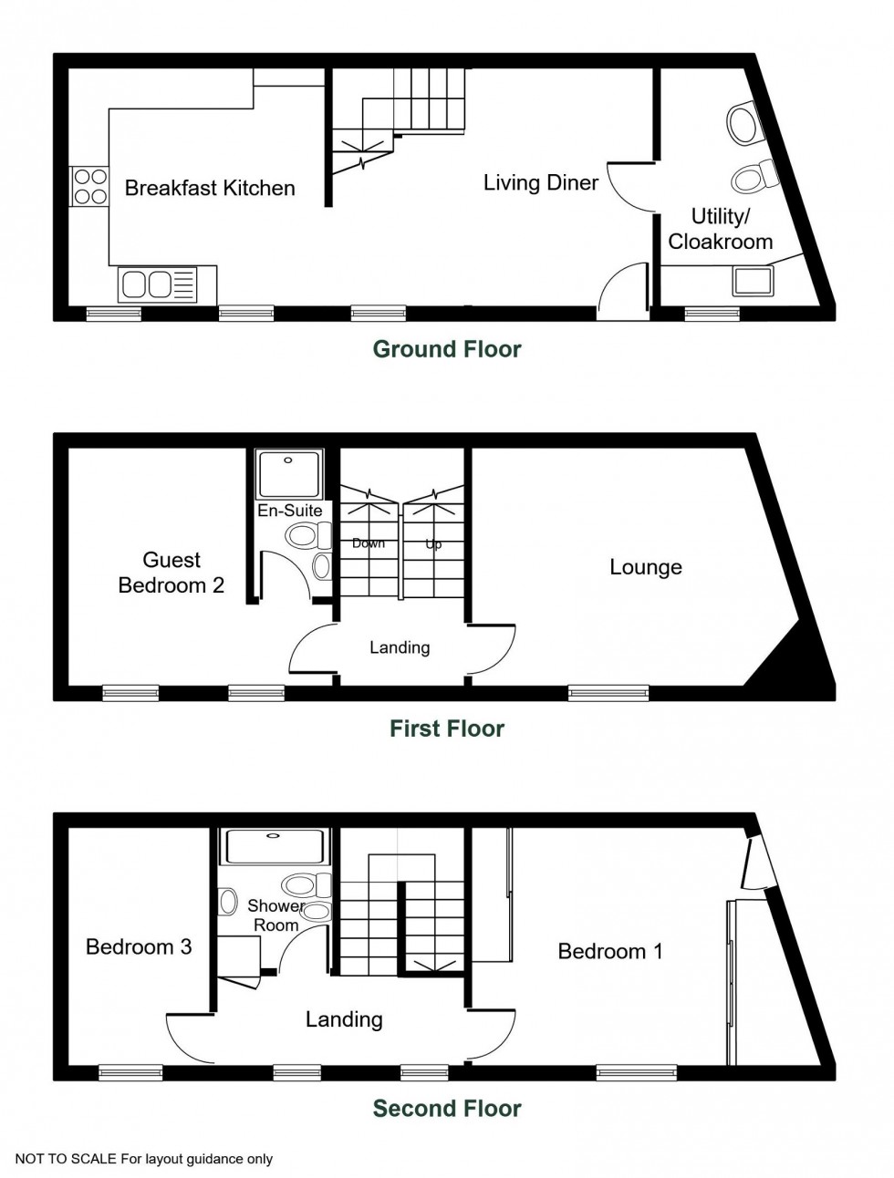 Floorplan for Mill Lane, Thorp Arch, Wetherby, West Yorkshire, LS23 7DZ