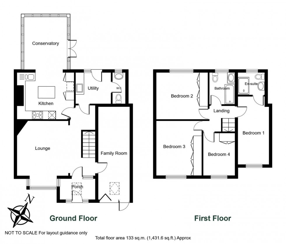 Floorplan for Bardsey, Mill Lane, LS17