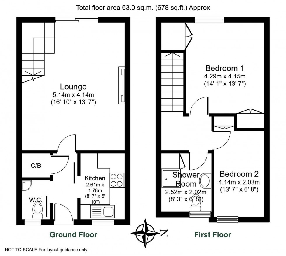 Floorplan for Boston Spa, Hall Mews, Clifford Road, LS23