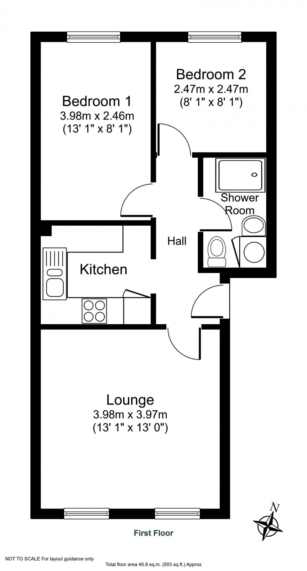 Floorplan for Wetherby, Audby Court, LS22