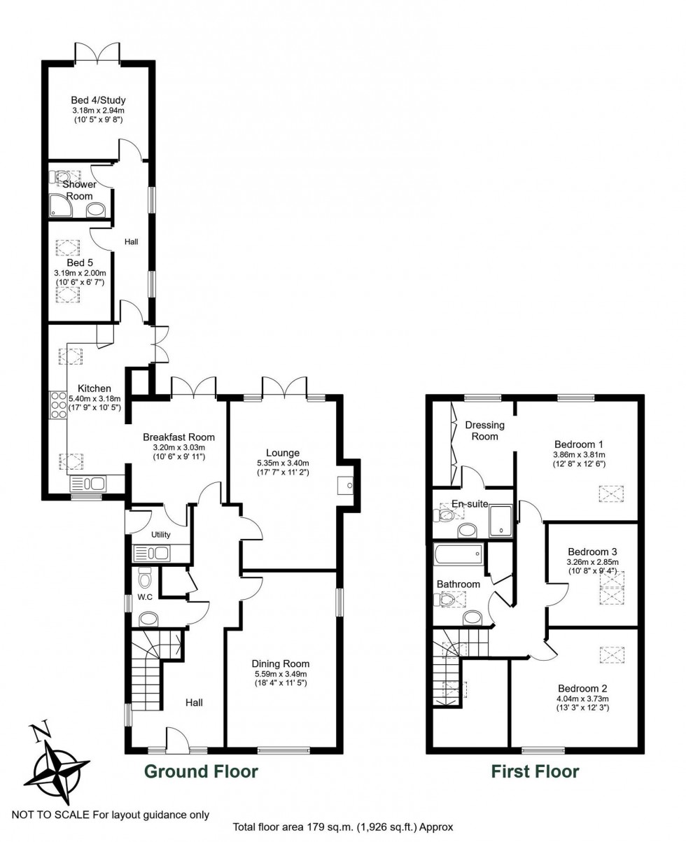 Floorplan for Tockwith, Westfield Road, YO26