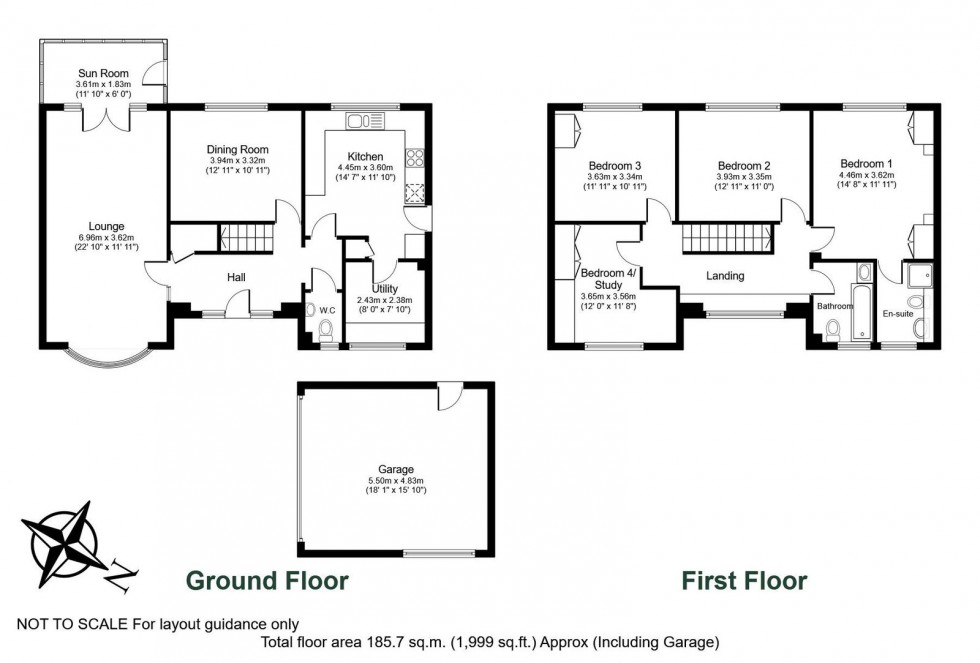 Floorplan for Main Street, East Keswick, Leeds, LS17