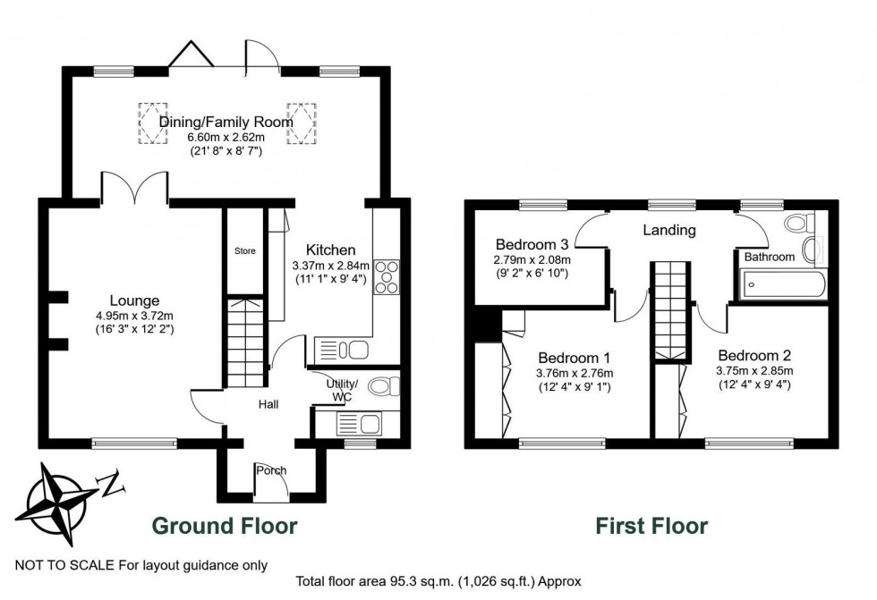 Floorplan for Clifford Road, Bramham, Wetherby, LS23 