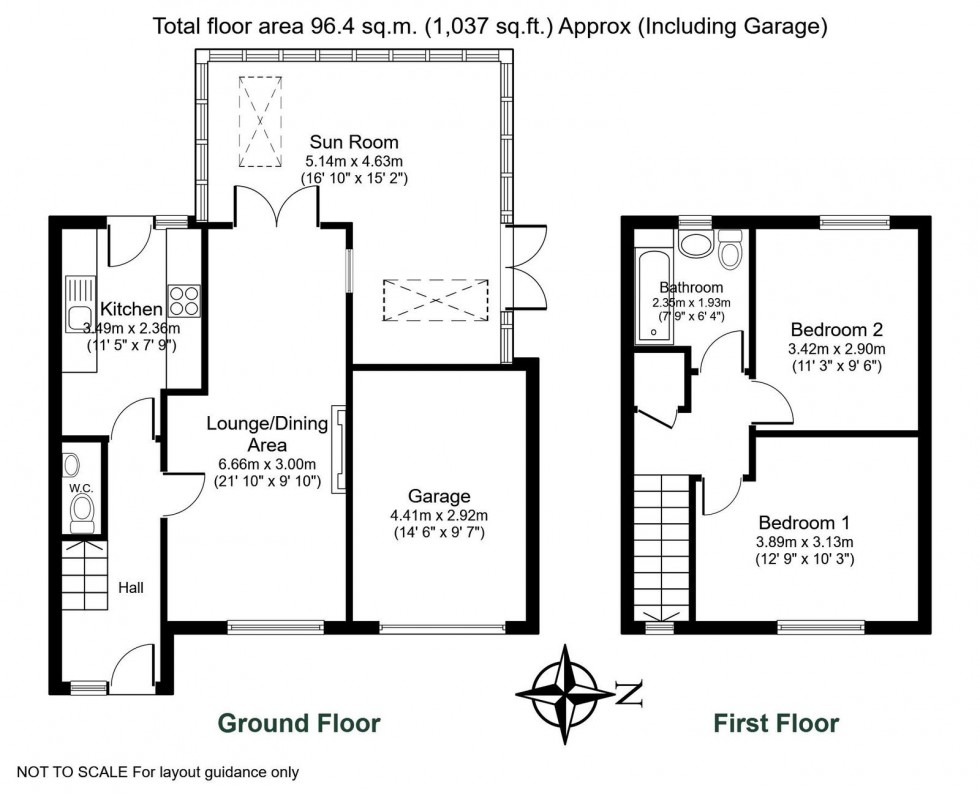 Floorplan for Collingham, James Court, LS22