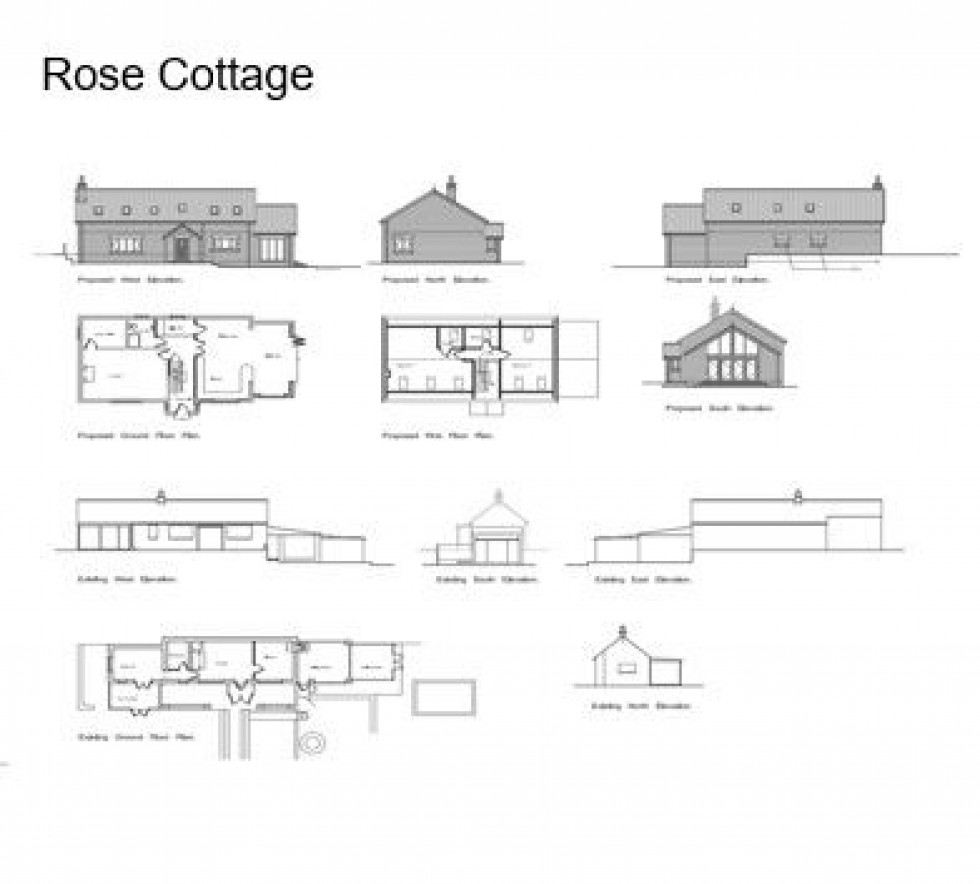 Floorplan for Development site, Stillington Village, York, YO61 