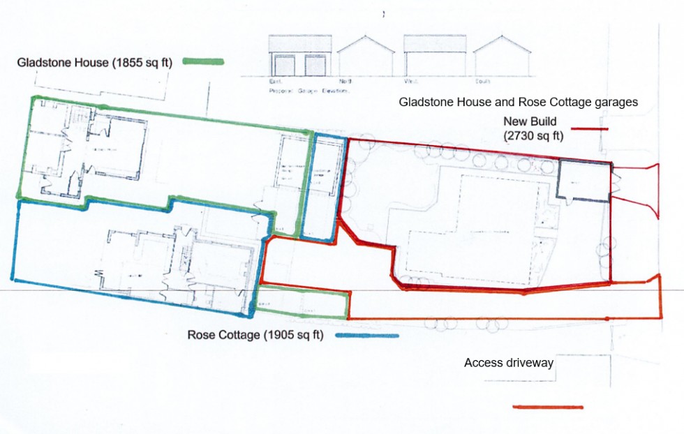 Floorplan for Development site, Stillington Village, York, YO61 