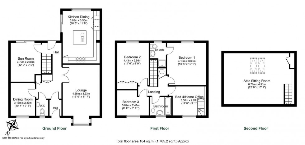 Floorplan for Collingham, Harewood Road, LS22 