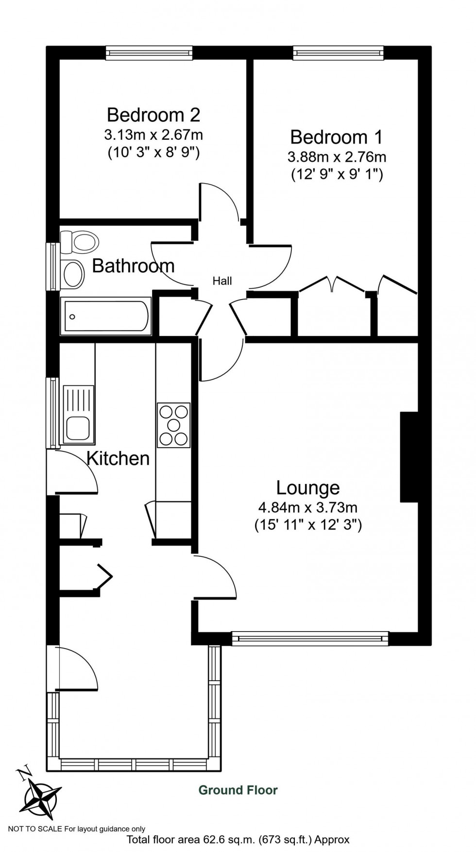 Floorplan for Wetherby, Lacey Grove, LS22