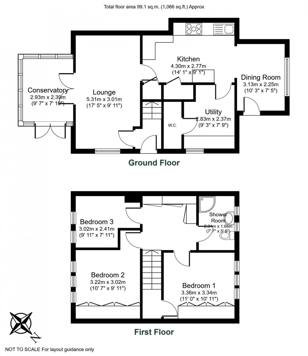 Floorplan for Wetherby, Second Avenue, LS22