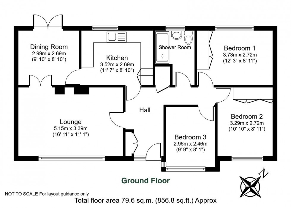 Floorplan for Boston Spa, Lee Orchards, LS23