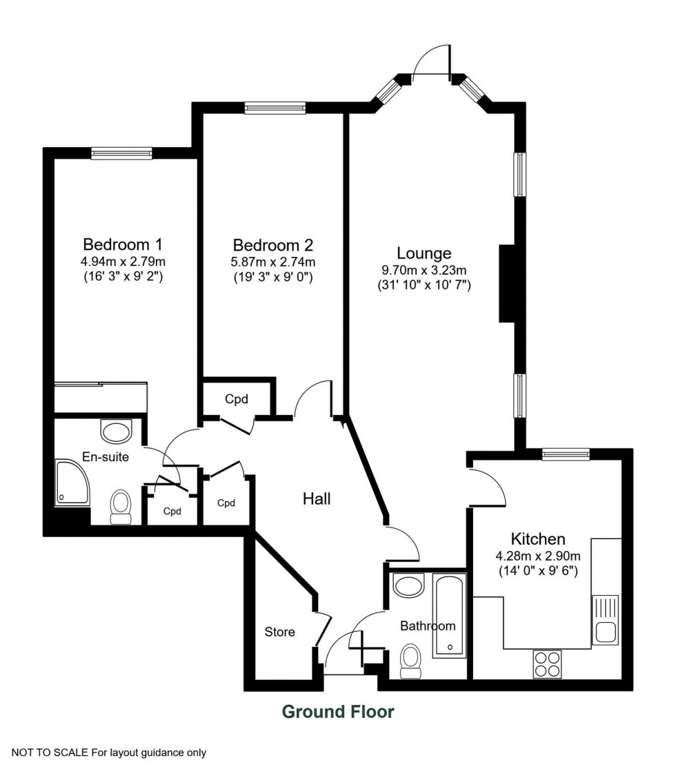 Floorplan for Wetherby,Tatterton Lodge, York Road, LS22